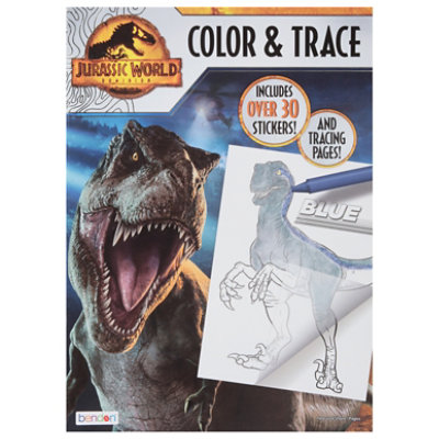 Bendon Jurassic World Dom Color And Trace - Each - Image 2