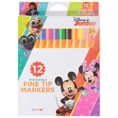 Bendon Disney Jr Fine Tip Markers 12 Count - Each - Image 3