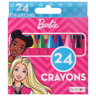 Bendon Barbie Crayons 24 Count - Each - Image 3