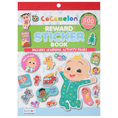 Bendon Cocomelon Reward Sticker Pad - Each - Image 3