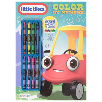 Bendon Little Tikes Color By Number Book - Each - Image 3