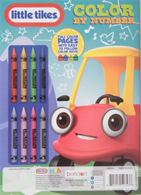 Bendon Little Tikes Color By Number Book - Each - Image 4