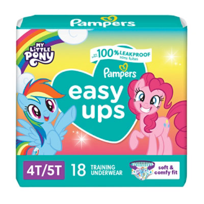 Pampers Easy Ups Training Underwear Girls Size 6 - 18 Count - Image 1