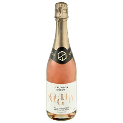 Thomson And Scott Noughty Alcohol Free Sparkling Rose Wine - 750 Ml - Image 2