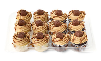 Caramel Cupcakes Assorted 12 Count - Each - Image 1