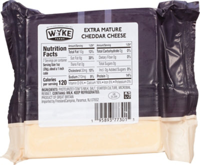 Wyke Farms Extra Mature Aged 12 Months Cheddar - 7 Oz - Image 6