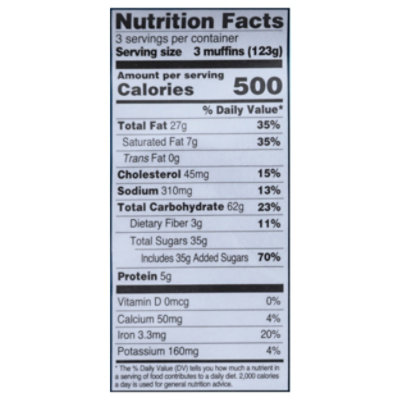 Chips Ahoy Two Bite Muffins 9 Count - 8 Oz - Image 3