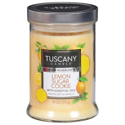 Tuscany Lemon Sugar Cookie Candle - 18 Oz - Image 3