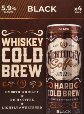 Kentucky Coffee Cold Brew Coffee Black - 4-355 Ml - Image 5