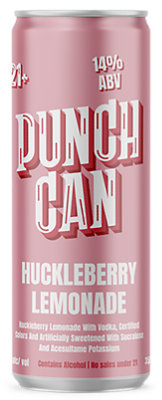 Punch Can Huckleberry Lemonade Can - 12 Fl. Oz. - Image 1