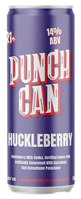 Punch Can Huckleberry Can - 12 Fl. Oz. - Image 1