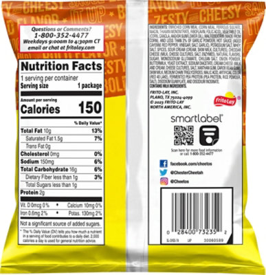 Cheetos Crunchy Buffalo - 1 Oz - Image 6