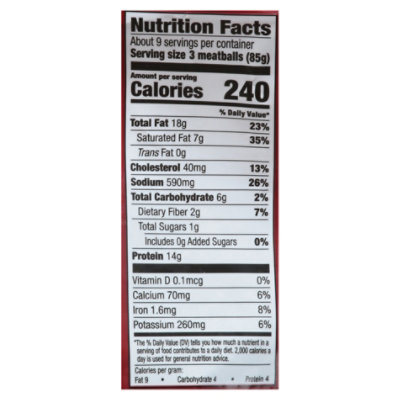Signature SELECT Meatball Italian Dinner Size - 26 Oz - Image 3