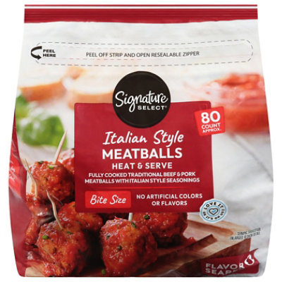Signature SELECT Italian Style Bite Size Meatball - 40 Oz