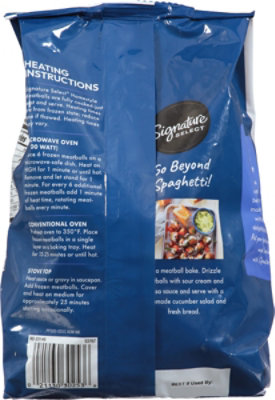 Signature SELECT Homestyle Bite Size Meatballs - 26 oz - Image 5