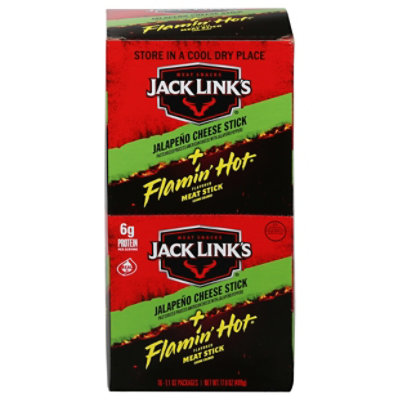 Jack Links Flamin Hot Meat And Cheese Stick - 1.1 Oz