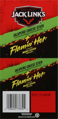 Jack Links Flamin Hot Meat And Cheese Stick - 1.1 Oz - Image 6