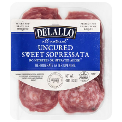 Delallo Sweet Sopressata Coins - 4 Oz. - Image 2