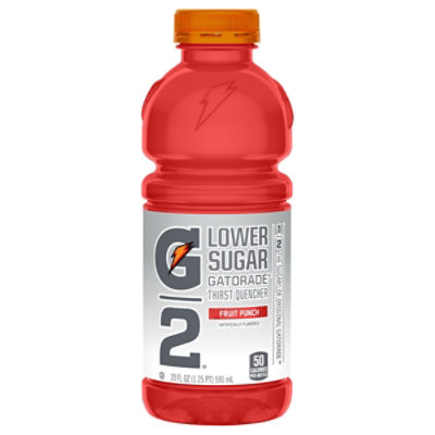 Gatorade G2 Thirst Quencher Low Calorie Fruit Punch - 20 Fl. Oz. (Pack of 24) - Image 1
