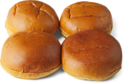 Pavilions Bag Brioche Burger Buns 4 Count - Each - Image 1