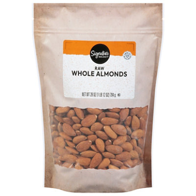 Signature Select Whole Raw Almonds - 28 Oz. - Image 3