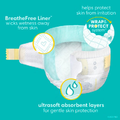 Pampers Swaddlers Diaper Size 2 - 148 Counts - Image 5