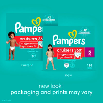 Pampers Cruisers 360 Diapers Size 7 - 70 Counts - Image 2