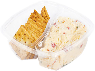 ReadyMeals Pimento Dip with Cracker Duo Ready2Eat - Each