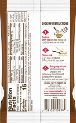 Louisiana Fish Fry White Gravy Mix - 2 Oz. - Image 6