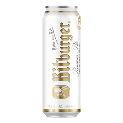 Bitburger Pilsner Cans - 19.2 Fl. Oz. - Image 1