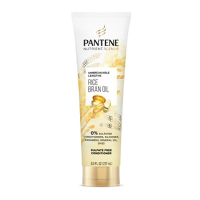 Pantene Nutrient Blends Conditioner with Rice Bran Oil - 8 Fl. Oz. - Image 8