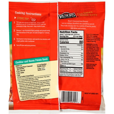 Resers Seasoned Hash Browns - 20 Oz - Image 3