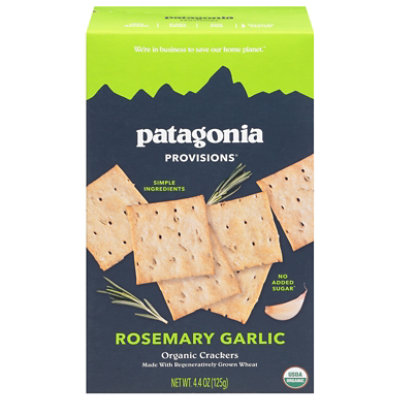 Patagonia Provisions Rosemary Garlic Organic Crackers - 4.4 Oz - Image 3