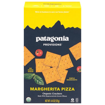 Patagonia Provisions Margherita Pizza Organic Crackers Box - 4.4 Oz - Image 3