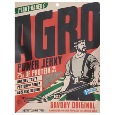 Agro Power Jerky Savory Original - 2.5 Oz - Image 2