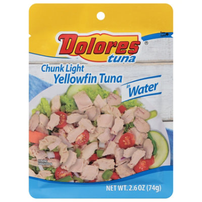 Dolores Tuna Yellowfin In Water - 2.6 Oz - Image 3