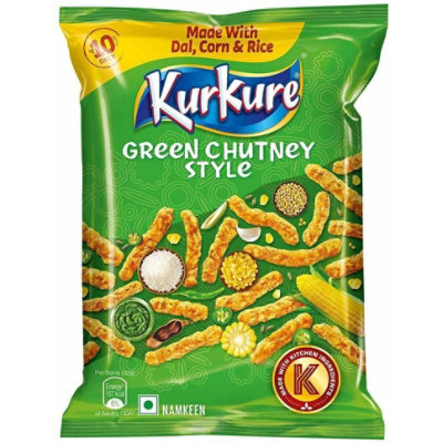 Kurkure Green Chutney Style - 90 Gm (3.17 Oz) - Image 1