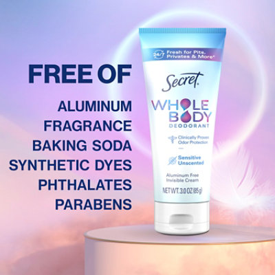 Sec Body Cream Unscented - 3 Oz. - Image 4