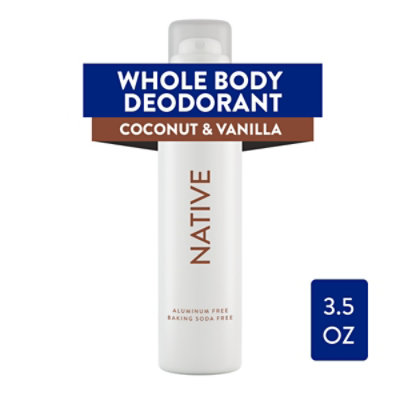 Coconut And Vanilla Whole Spray Deodorant - 3.5 Oz. - Image 1