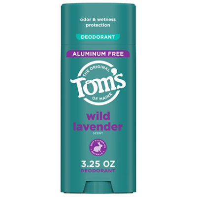 Toms of Maine Deodorant Long Lasting Wild Lavender - 2.25 Oz - haggen