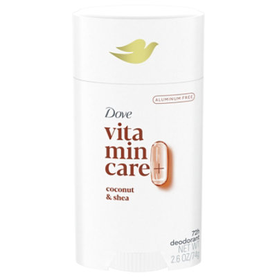 Dove Deodorant Stick Vitamin Care Coconut And Shea - 2.6 Oz. - Image 4