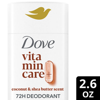 Dove Deodorant Stick Vitamin Care Coconut And Shea - 2.6 Oz. - Image 3