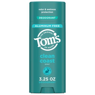 Tom's Deodorant Clean Coast - 3.25 Oz. - Image 1