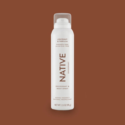Coconut And Vanilla Spray Deodorant - 3.5 Oz. - Image 8