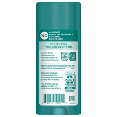 Tom's Deodorant Unscented - 92 Grams - Image 2