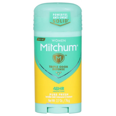 Mitchum Solid Women Pure Fresh Deodrant - 2.7oz - Image 3