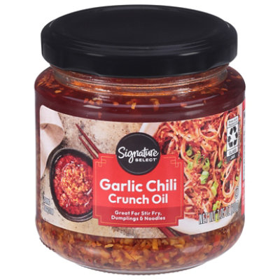 Signature Select Oil Garlic Chili Crunch - 7.05 Oz. - Image 3