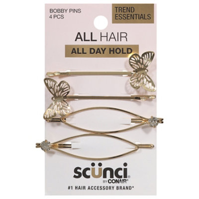 Scunci Spotlight Rhinestone Slide Pins - Each - Image 1