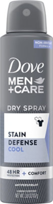 Dove Mencare Antiperspirants/deodorants Stain Defense Cool 3.8 Oz - 3.8 OZ - Image 2