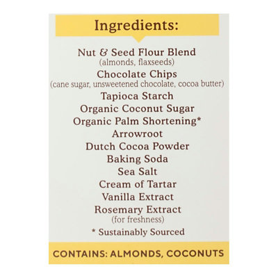 Simple Mills Double Chocolate Crunchy Almond Flour Cookies - 5.5 oz (Pack of 6) - Image 3